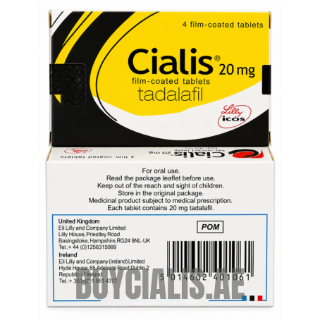 Cialis 20mg Film-Coated 4 Tablets (2)