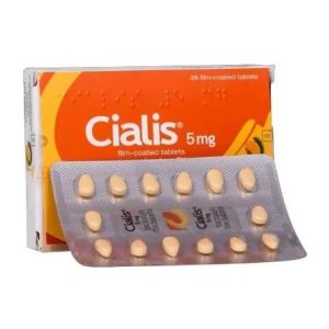 Cialis 5mg film coated tablets blister pack with box tadalafil in UAE